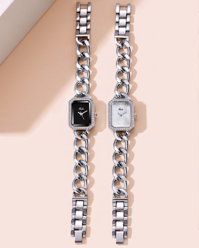 Reloj Cuadrado Mujer Lujo Minimalista - Diseño Elegante y Sencillo - Image 4