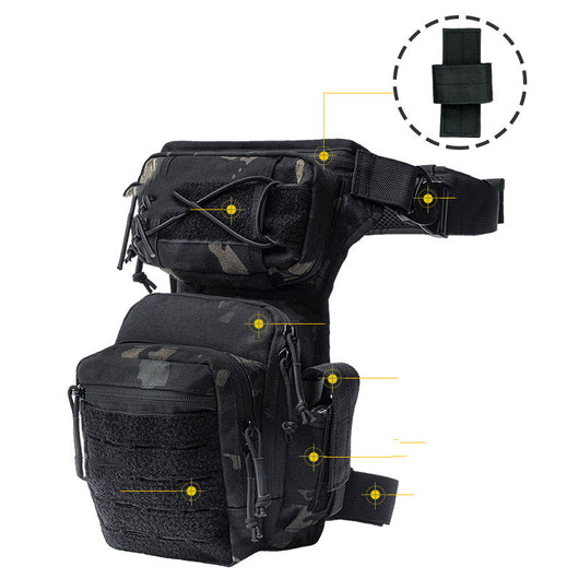 Bolsa Táctica de Mensajero para Ciclismo con Nylon Láser - Image 8