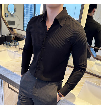Camisa Térmica Textura Waffle Cuello V Manga Larga - Image 20