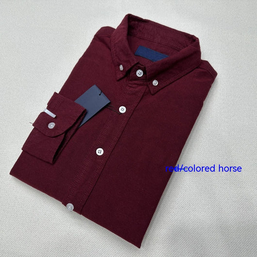 Camisa Manga Larga Hombre Business Casual Primavera Otoño - Image 9