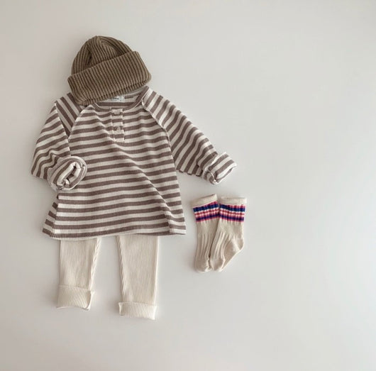 Suéter Tejido Infantil Casual Versátil para Otoño - Image 12