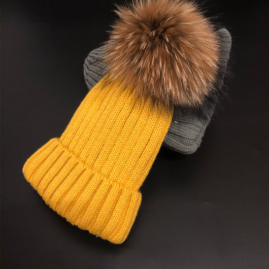 Gorro de Lana Tejido con Protección de Orejas para Otoño e Invierno - Image 14