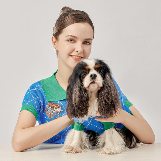 Suéter Cardigan Tigre Azul para Perros - Disfraz de Mascota - Image 5