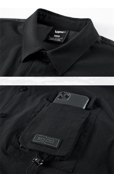 Camisa Suelta Casual de Manga Corta para Hombre - Image 10