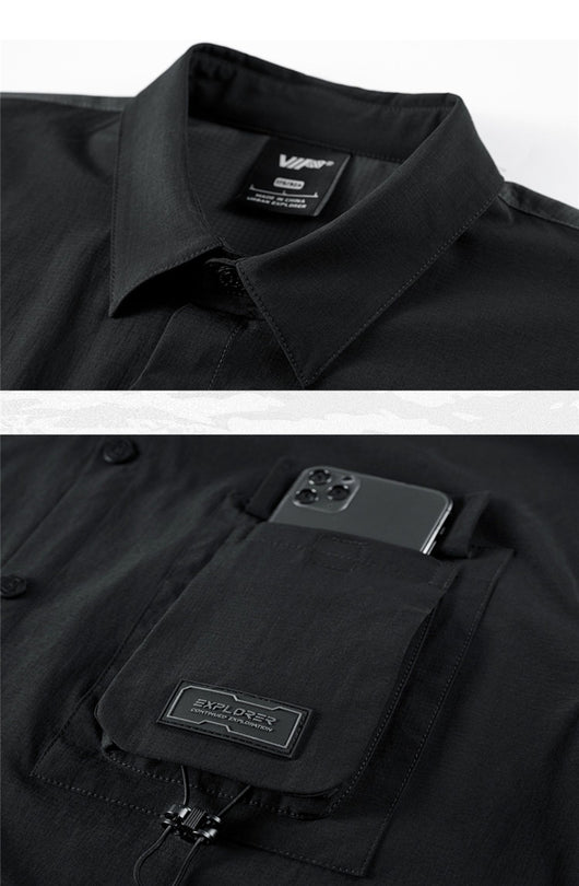 Camisa Suelta Casual de Manga Corta para Hombre - Image 10