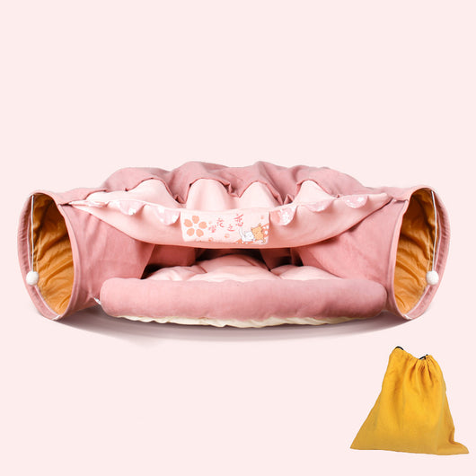 Túnel y Cama para Gatos Cuatro Estaciones - Image 18