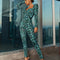 Mono Estampado Leopardo con Escote Cuadrado para Mujer