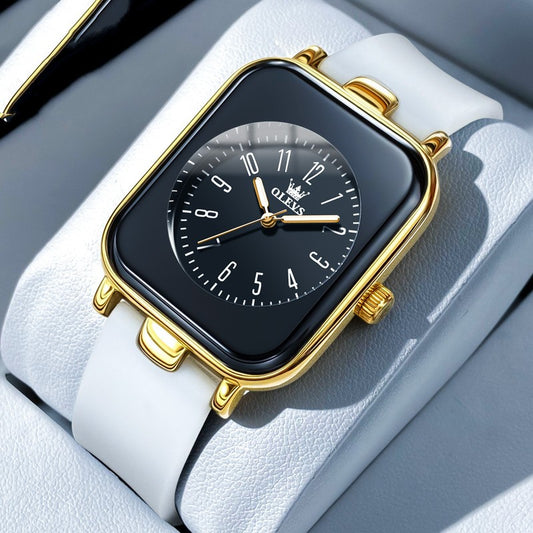 Reloj de Cuarzo para Mujer con Correa de Silicona Trendy - Image 2
