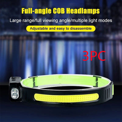 Linterna Frontal LED con Sensor de Movimiento y Carga USB-C - Image 8