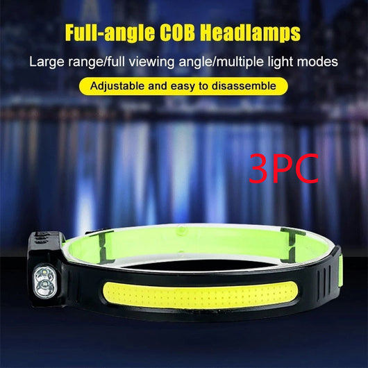 Linterna Frontal LED con Sensor de Movimiento y Carga USB-C - Image 8