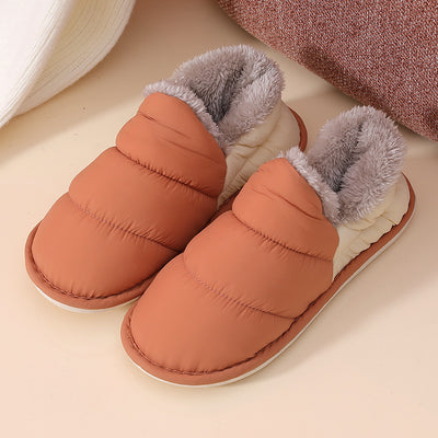Zapatillas de Casa Invierno Terciopelo Impermeables Algodón - Image 2