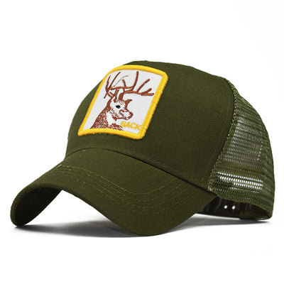 Gorra de Béisbol con Bordado de Animales y Red Trasera - Image 47