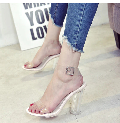 Sandalias de Tacón Alto Nude - Elegancia Atemporal - Image 22