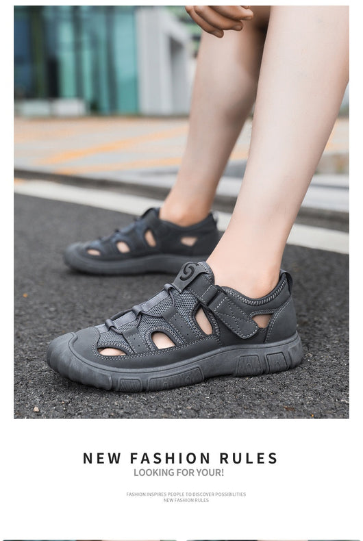 Sandalias Acuáticas Antideslizantes para Hombre con Malla Transpirable - Image 21