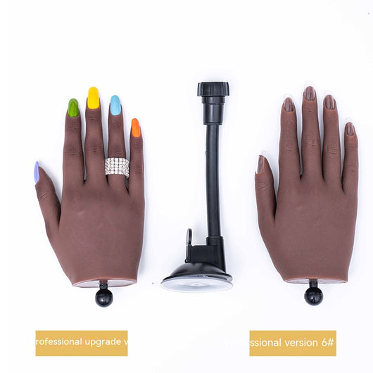 Mano de Práctica de Silicona para Manicura - Modelo Profesional - Image 16