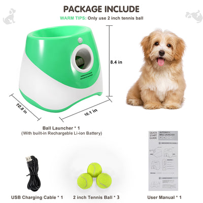Lanzador Automático de Pelotas para Perros - Juguete Interactivo para Exteriores - Image 2