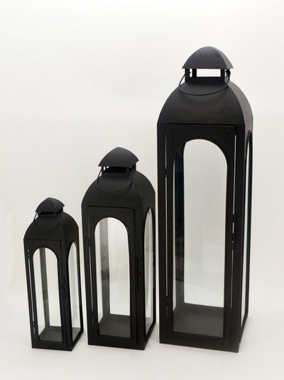 Linterna Portátil de Vidrio y Hierro para Exterior - Farol Resistente al Viento - Image 13