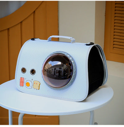 Bolsa Transportadora Transparente para Gatos - Portátil y Segura - Image 14