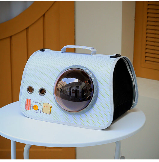 Bolsa Transportadora Transparente para Gatos - Portátil y Segura - Image 14