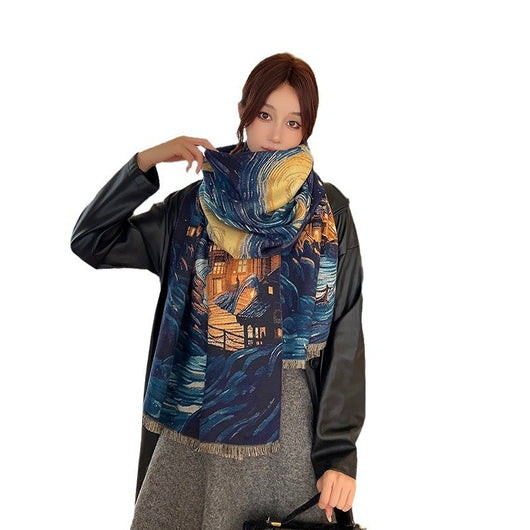 Pashmina Artificial Elegante - Chal de Moda con Estilo Premium - Image 5