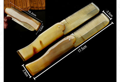 Peine Plegable Portátil para Niños con Cuerno Real - Image 6
