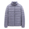Chaqueta de Plumas Ligera para Hombre con Cuello Alto