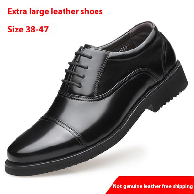 Zapatos de Cuero Formal Ejecutivo de Tres Secciones - Image 6
