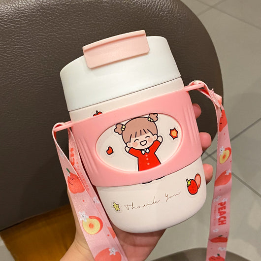Vaso Térmico Cartoon Viral con Diseño Creativo
