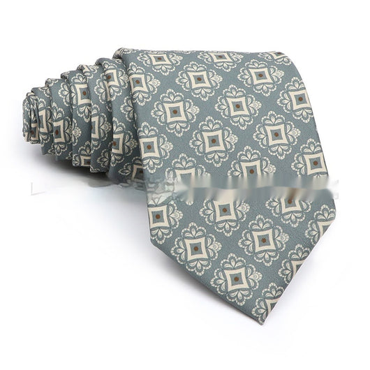 Corbata Estampada de Poliéster para Hombre Profesional - Image 9
