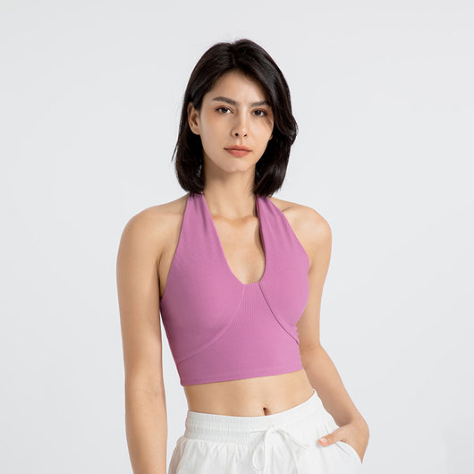 Top Deportivo Yoga con Espalda Abierta - Sujetador Fitness Elegante - Image 2