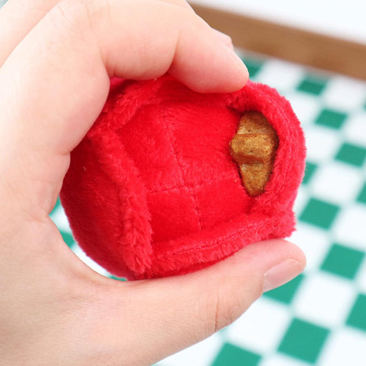 Juguete Masticable Resistente para Perros - Peluche Flor Rosa Suave - Image 6
