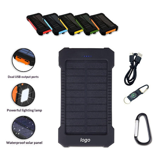 Batería Solar Portátil 20000mAh con Linterna LED y Protección Waterproof - Image 3