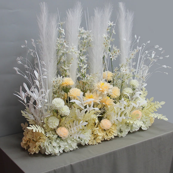 Pared Floral Decorativa para Bodas y Eventos - Fondo de Bienvenida Premium