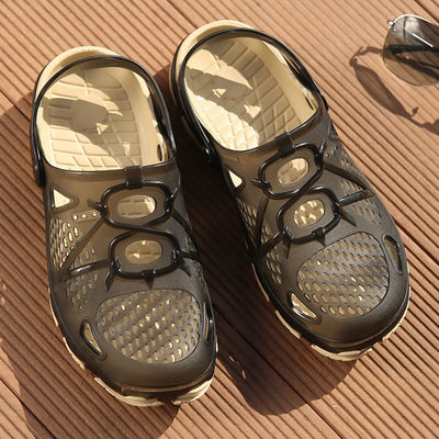 Sandalias Baotou para Hombre Verano Cómodo Antideslizante Resistente - Image 12