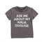 Playera Familiar a Juego - Papá e Hijo con Diseño de Letras y Caricaturas