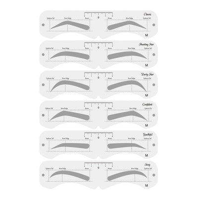 Plantilla Reutilizable para Cejas con Banda Elástica - Kit DIY de Maquillaje - Image 8