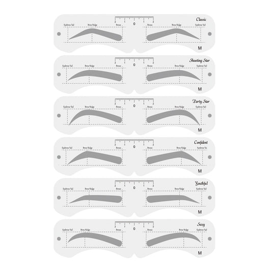Plantilla Reutilizable para Cejas con Banda Elástica - Kit DIY de Maquillaje - Image 8