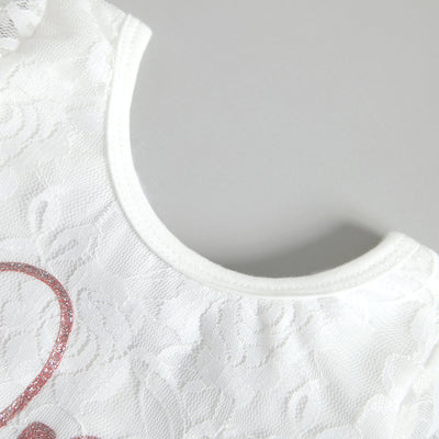 Conjunto de 3 Piezas: Vestido de Princesa con Malla Multicapa, Diadema y Blusa Estampada - Image 12