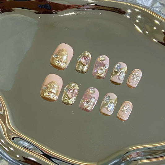 Uñas Postizas Artesanales Acabado Profesional