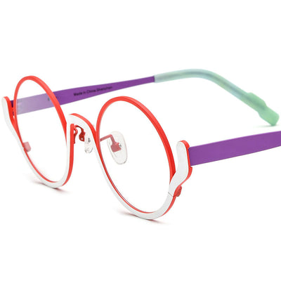 Lentes Redondos de Titanio Ultraligero en Colores Vibrantes - Image 6