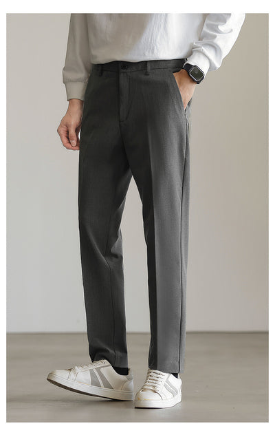 Pantalones de Vestir Ejecutivos Dos Tonos Resistentes a Arrugas - Image 13