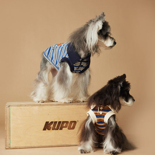 Polo sin Mangas a Rayas para Perros - Chaleco Elegante y Cómodo - Image 15