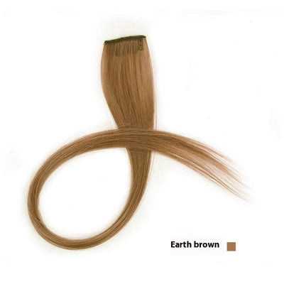 Extensiones de Cabello Teñido con Mechones de Colores Vibrantes - Image 29