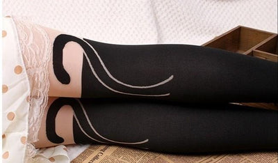 Medias Largas Estilo Harajuku con Diseño de Gato Kawaii - Image 11