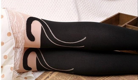 Medias Largas Estilo Harajuku con Diseño de Gato Kawaii - Image 11