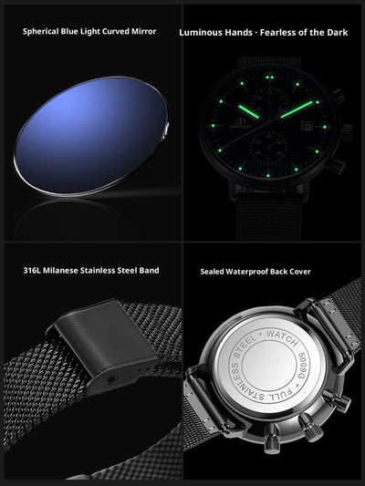 Reloj Deportivo Luminoso Resistente al Agua para Hombre - Image 3