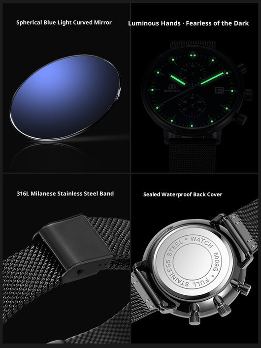 Reloj Deportivo Luminoso Resistente al Agua para Hombre - Image 3