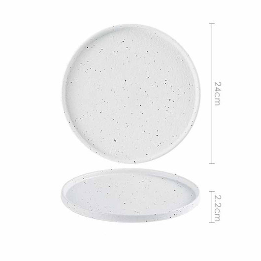 Juego de Vajilla de Porcelana: Platos y Cucharas para Comedor - Image 11