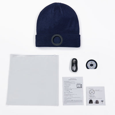 Gorro Bluetooth con LED Luminoso para Música Inalámbrica - Image 10