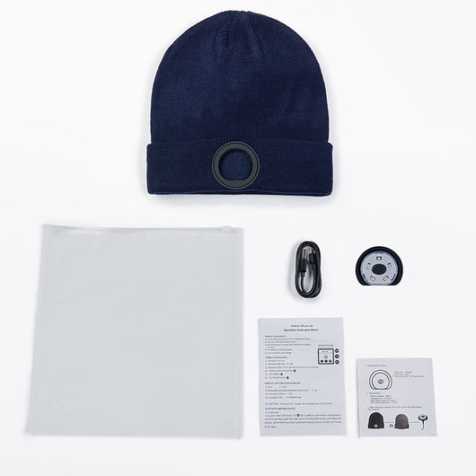 Gorro Bluetooth con LED Luminoso para Música Inalámbrica - Image 10